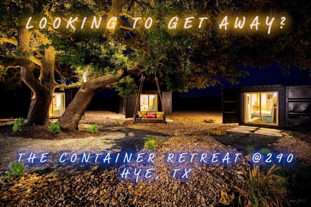 The Container Retreat @ 290 Wine Trail #10 Welcome Friends! Hye Экстерьер фото